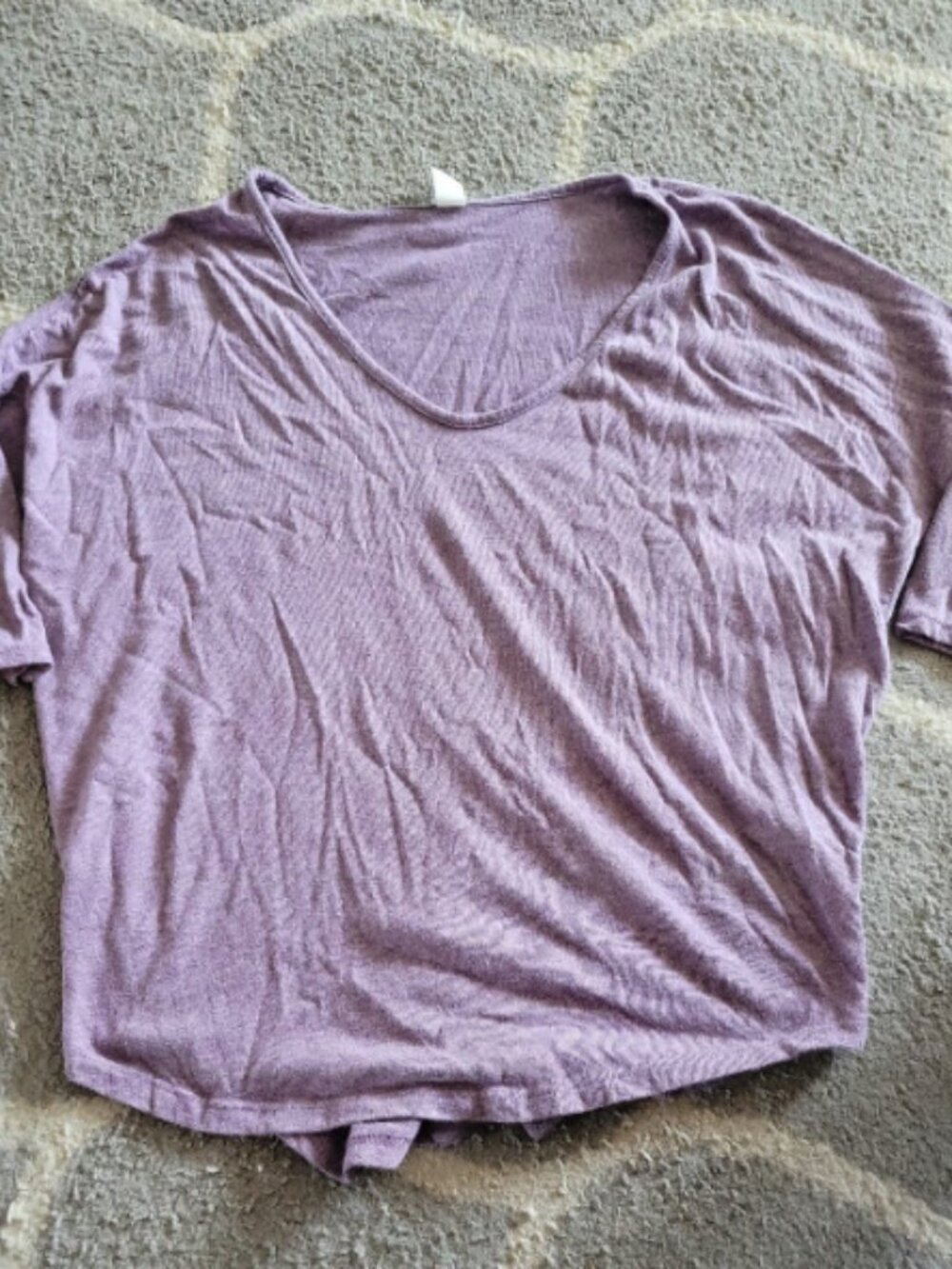 Womens size medium purple top